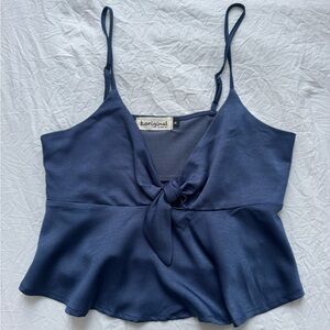 Navy Blue Women's Top